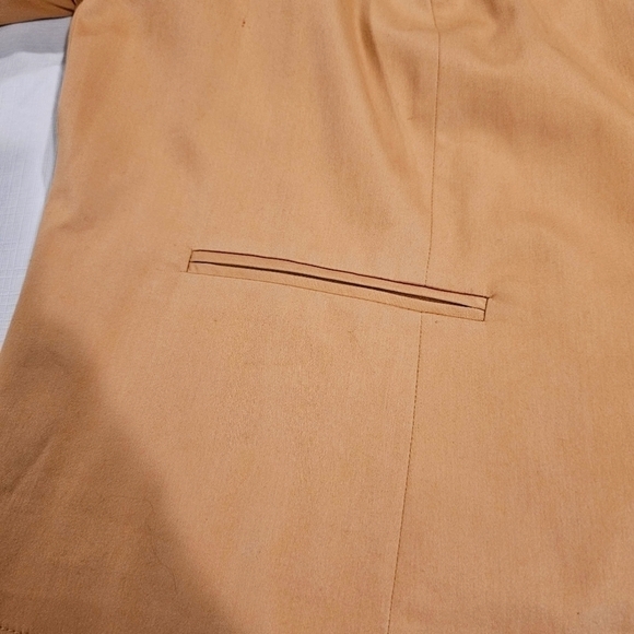 VALARIE Steven's gold lined blazer jacket sz 22W - Picture 5 of 13